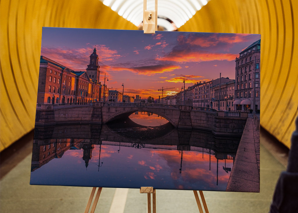 Sonnenaufgang in Göteborg 