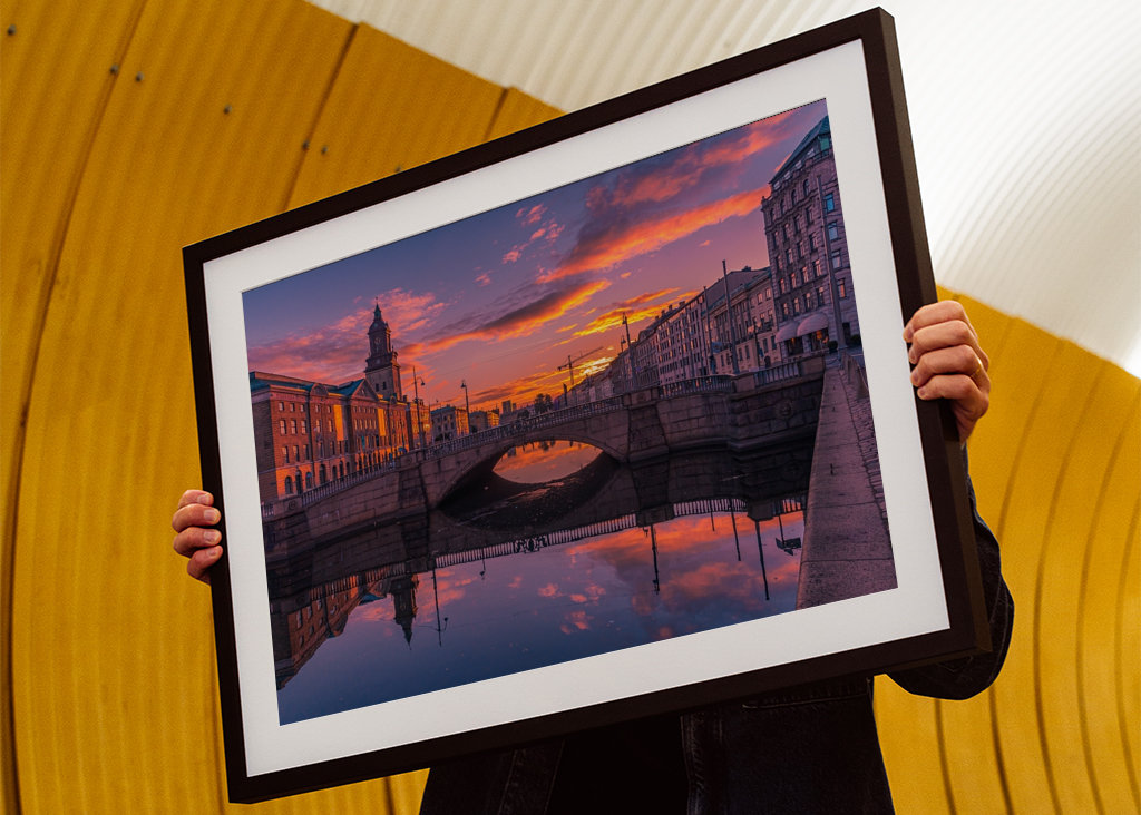 Sonnenaufgang in Göteborg 