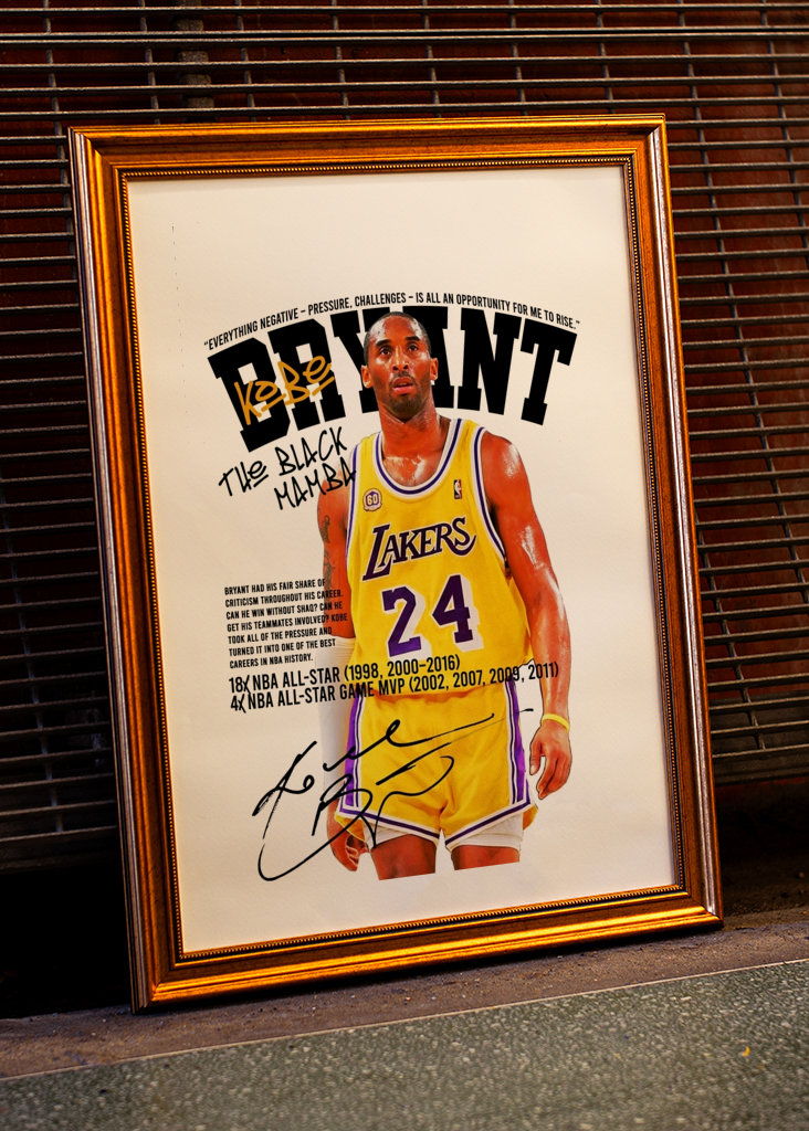 Kobe Bryant Poster
