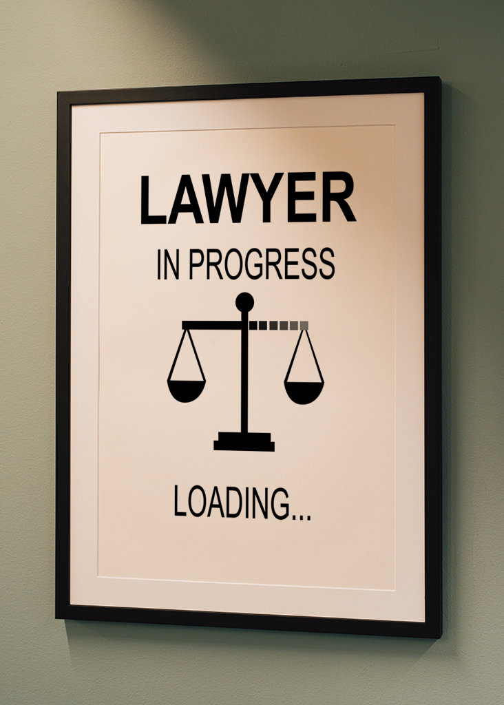 Rechtsanwalt in Arbeit