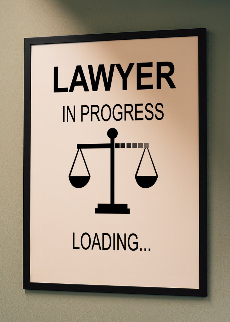 Rechtsanwalt in Arbeit