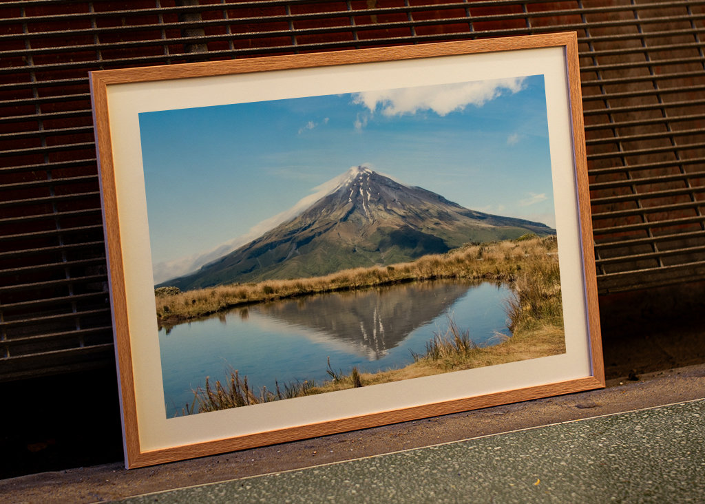 Taranaki, ein Berg in Neuseeland