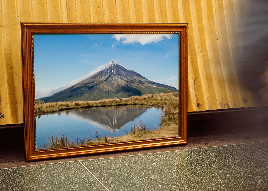 Taranaki, ein Berg in Neuseeland