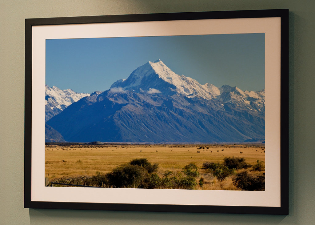 Mount Cook i Nya Zeeland