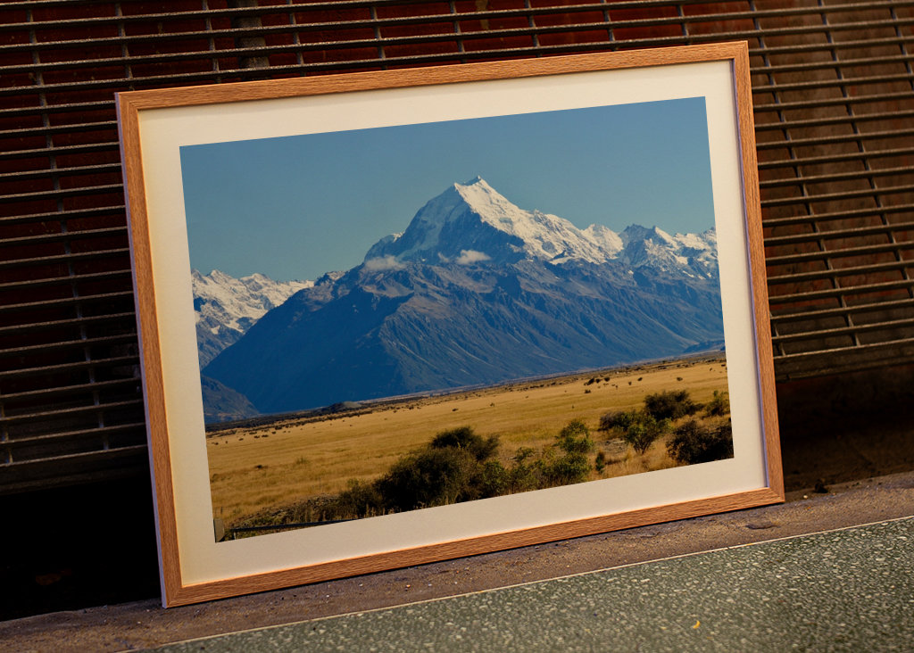 Mount Cook i Nya Zeeland