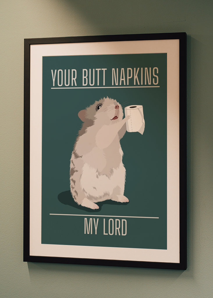 Tus servilletas de culo Mi Señor 