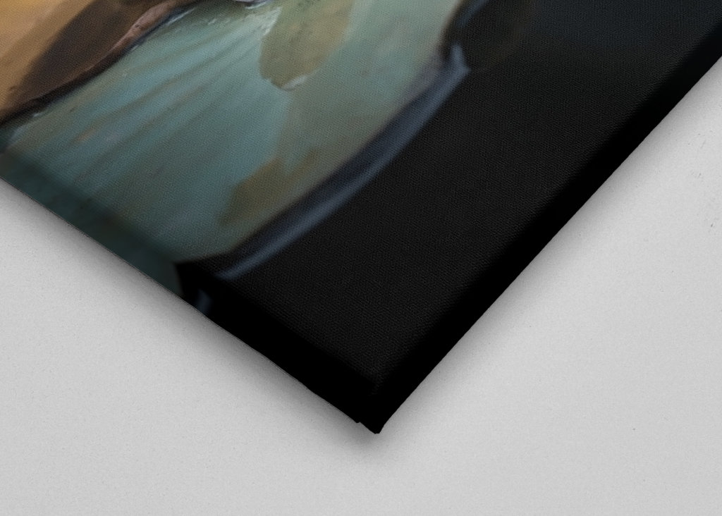 Refleksion af en vandlilje