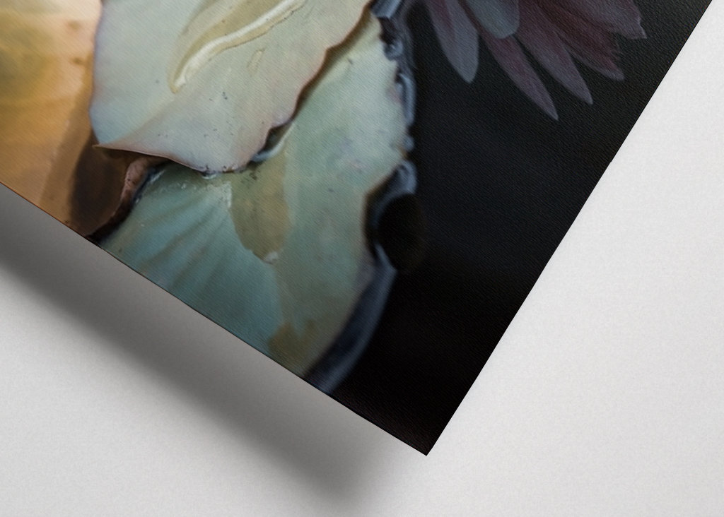 Refleksion af en vandlilje