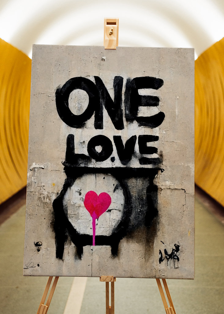 ONE LOVE x Banksy