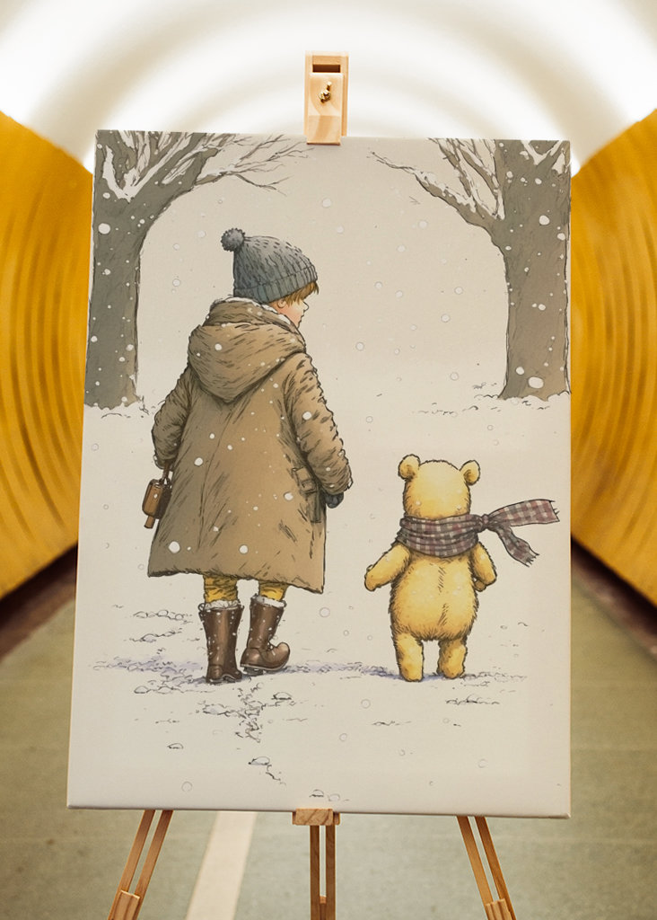 Winnie-the-Pooh Winter Walk