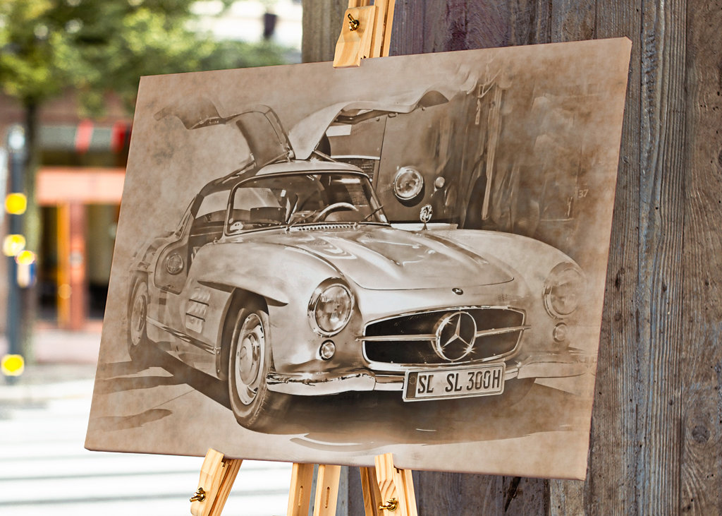 Mercedes 300 SL Ala de Gaviota