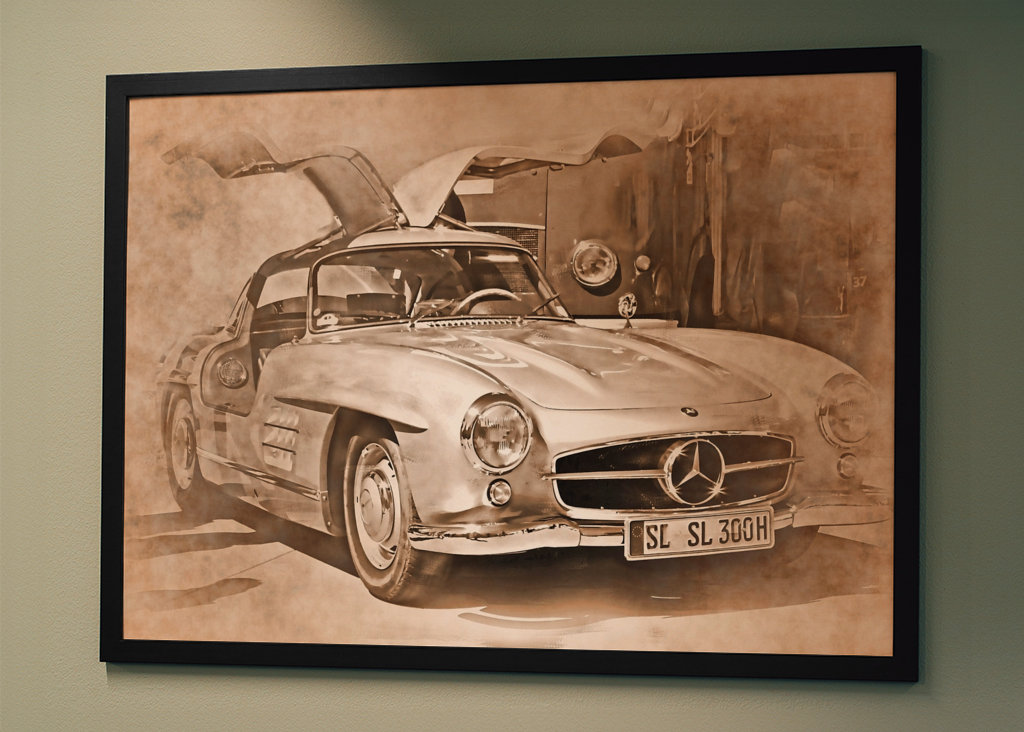 Mercedes 300 SL Ala de Gaviota