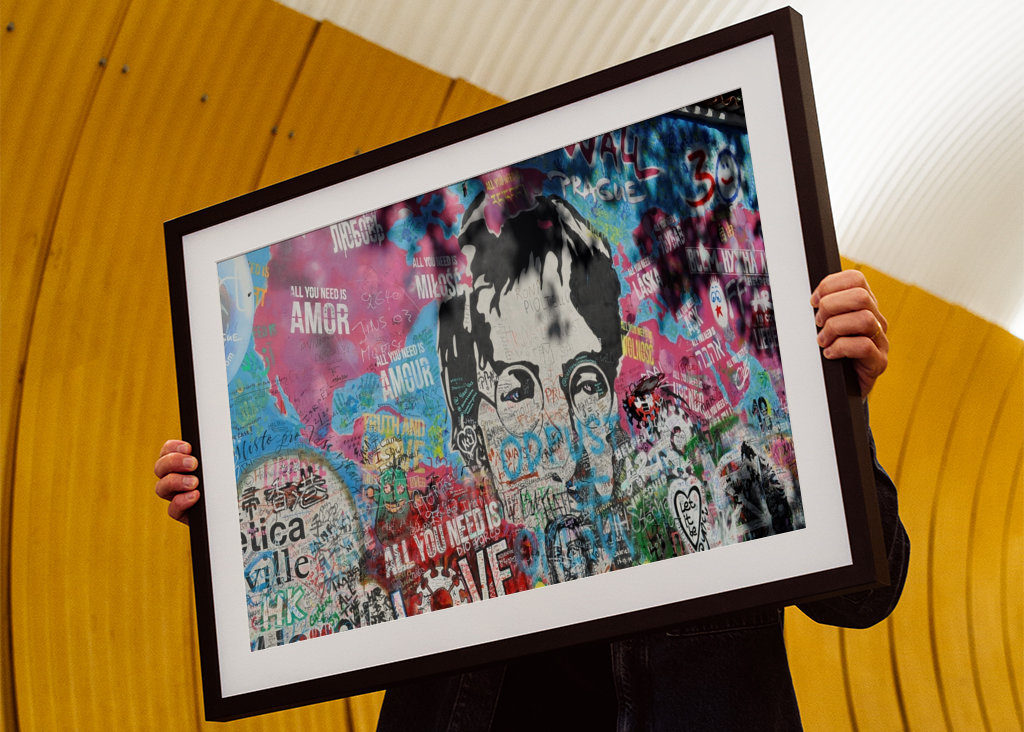 Ściana Johna Lennona w Pradze