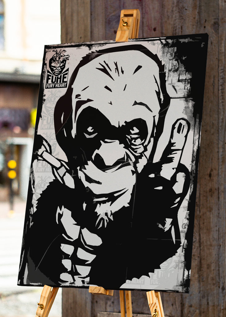 affe mittelfinger politik NWO 