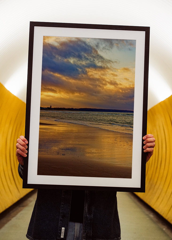 Sunset at the Baltic Sea