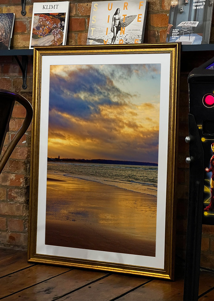 Sunset at the Baltic Sea