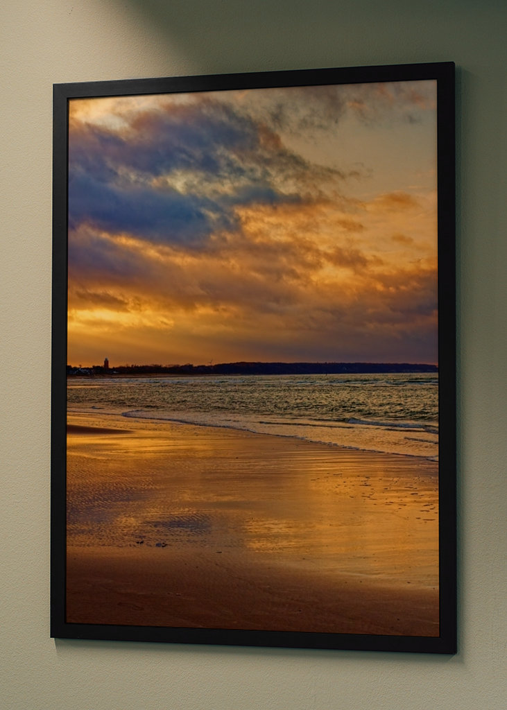 Sunset at the Baltic Sea