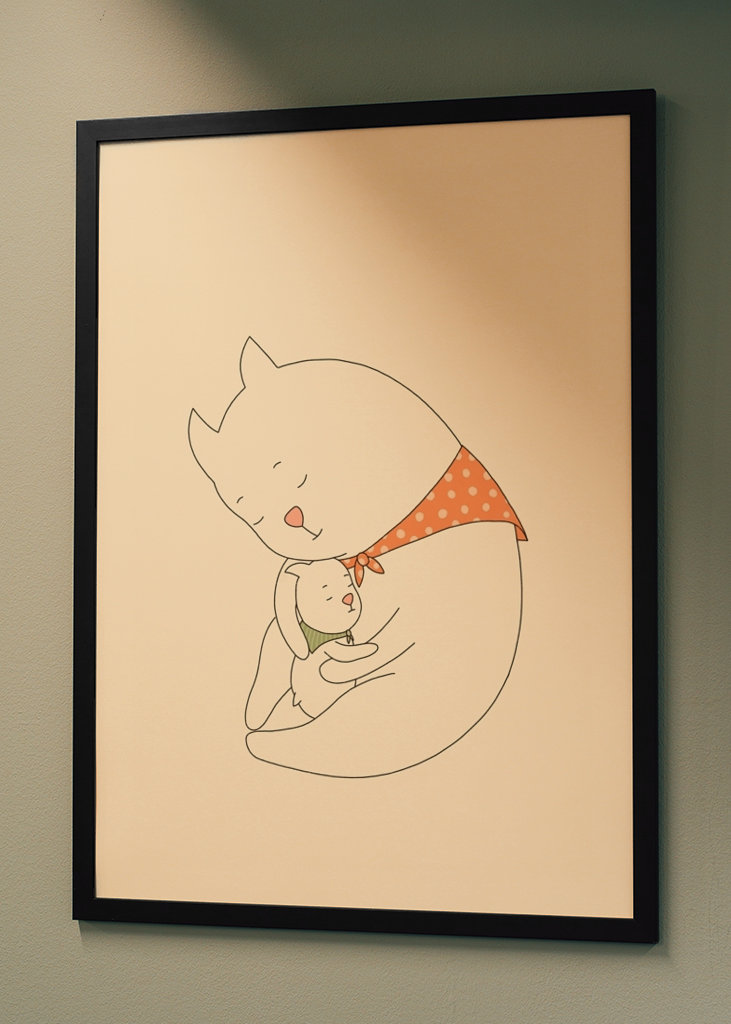 L'abbraccio della mamma