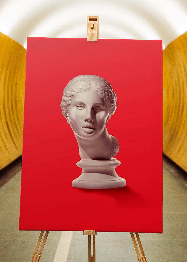 Natürliche klassische Schönheit