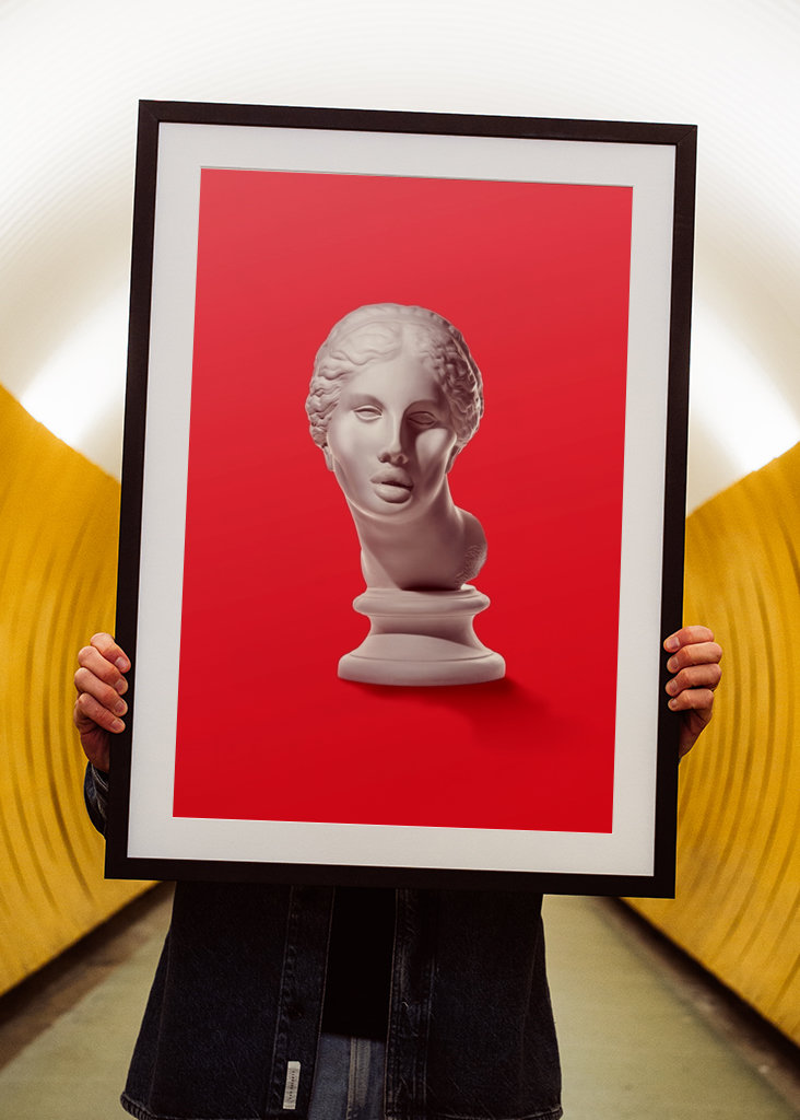 Natürliche klassische Schönheit