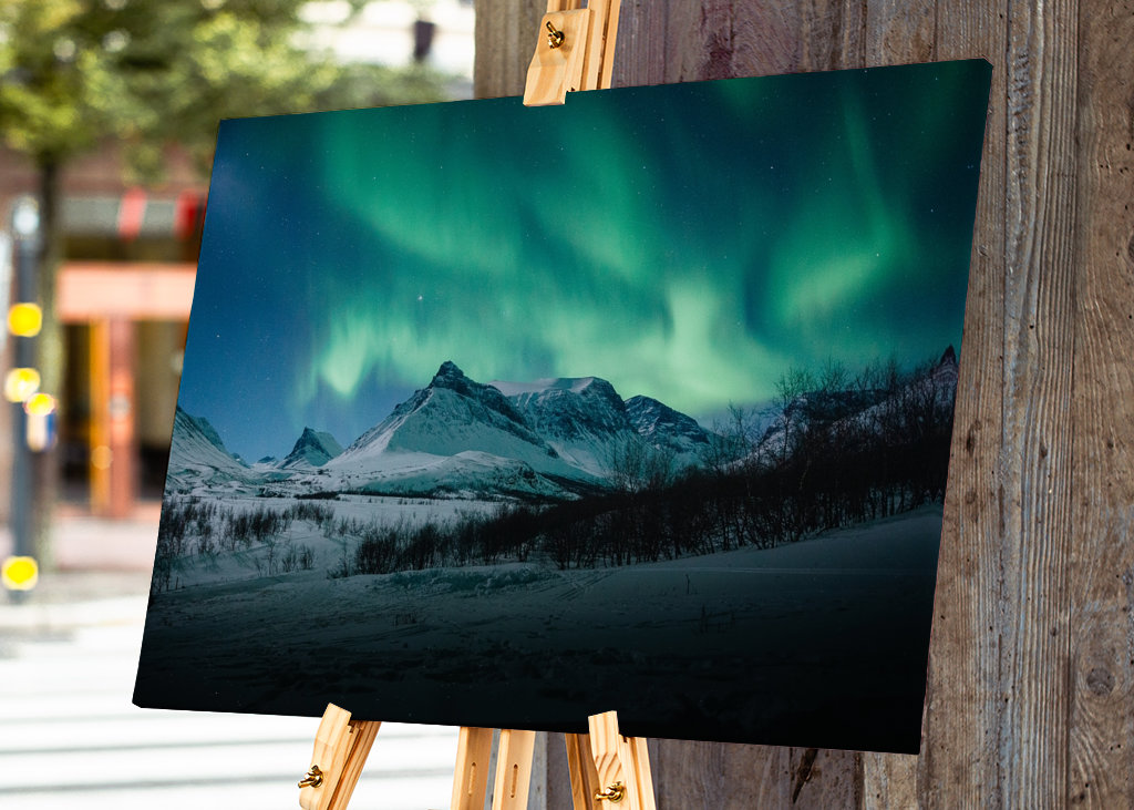 Northern lights in Vistas