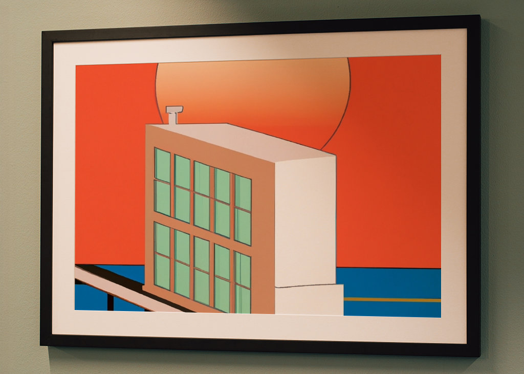 Sonnenuntergang in Japan