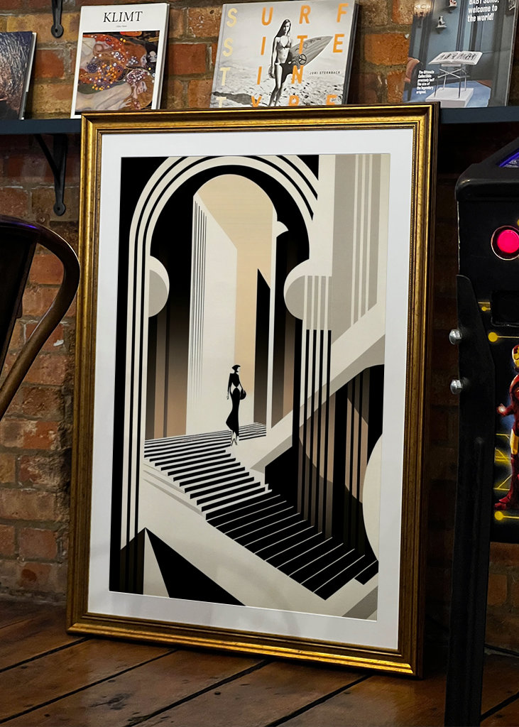 Staircase of Light - Art Deco