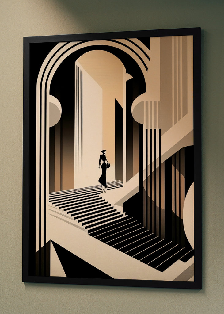 Staircase of Light - Art Deco