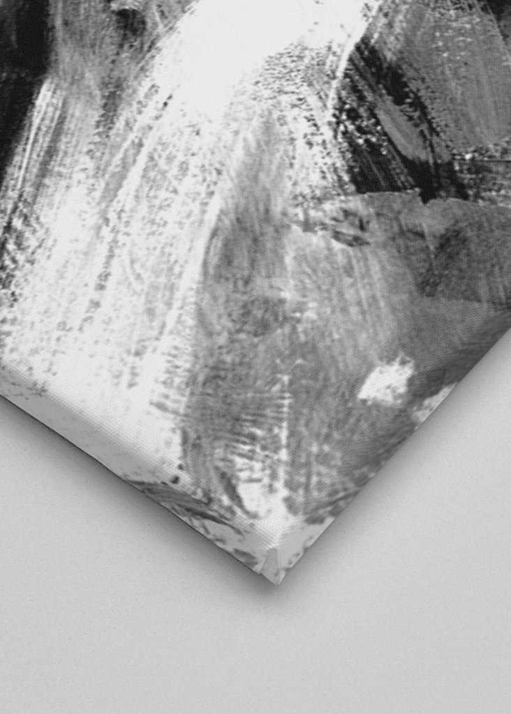 Abstract Artwork Greyscale #1