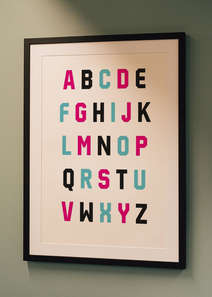 Typography Alphabet #1 