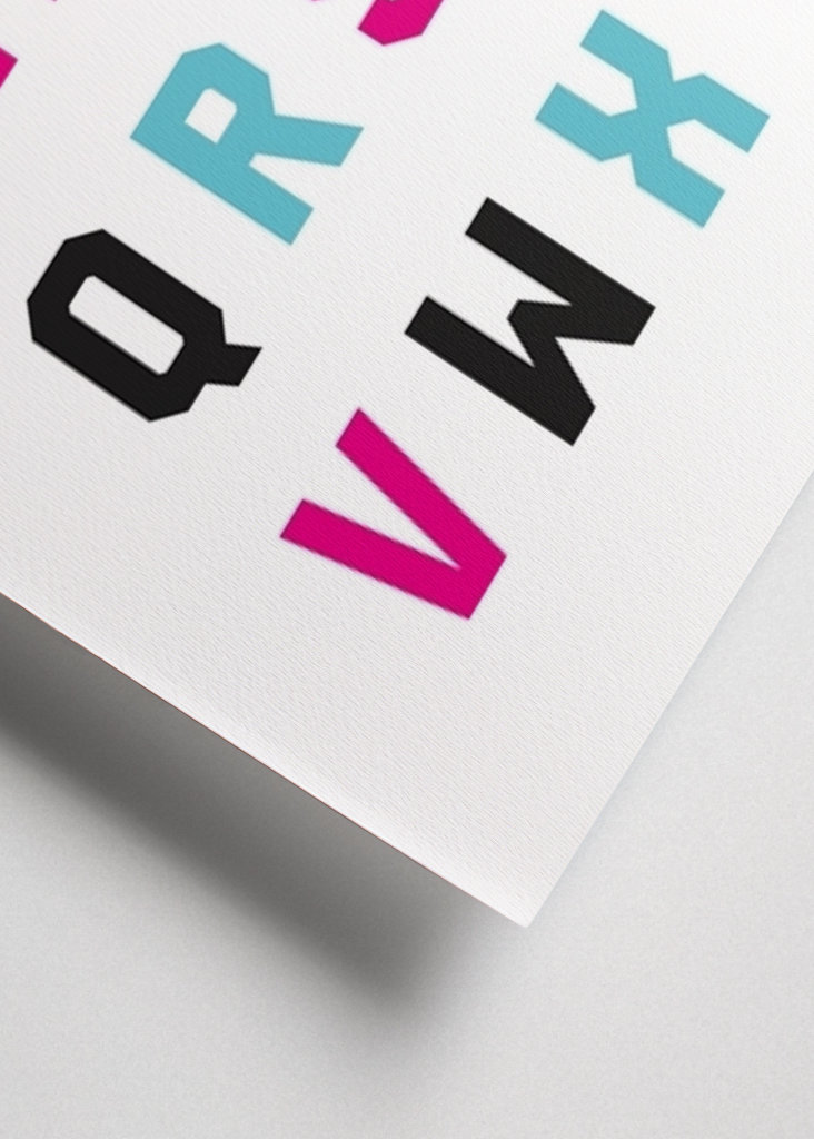 Typography Alphabet #1 