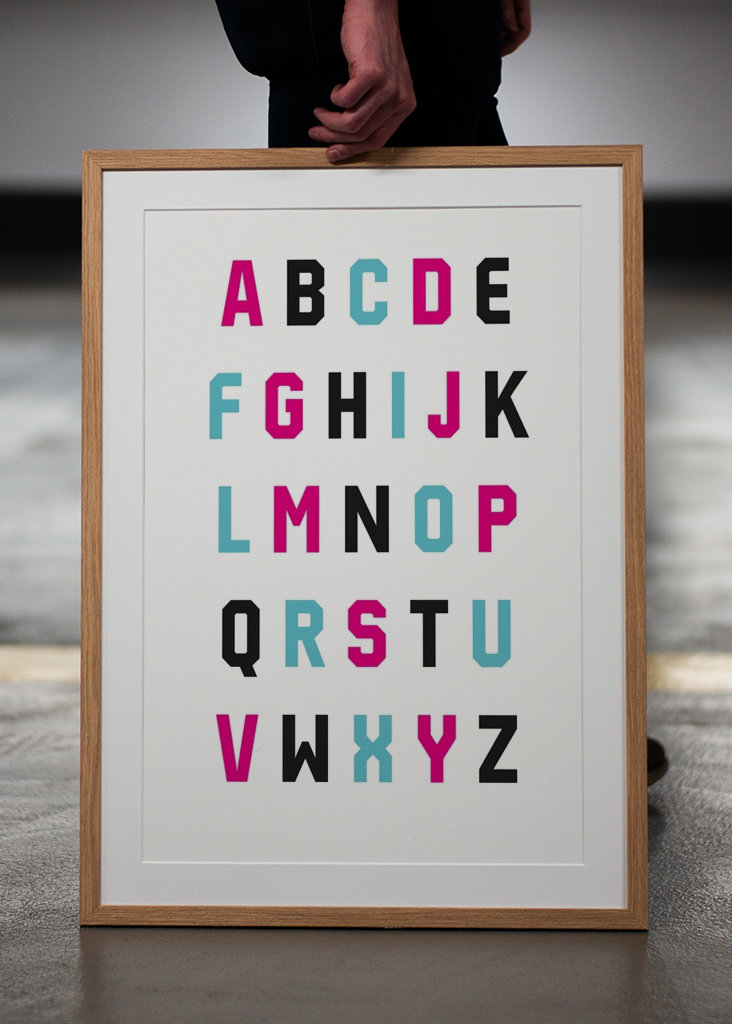 Typography Alphabet #1 