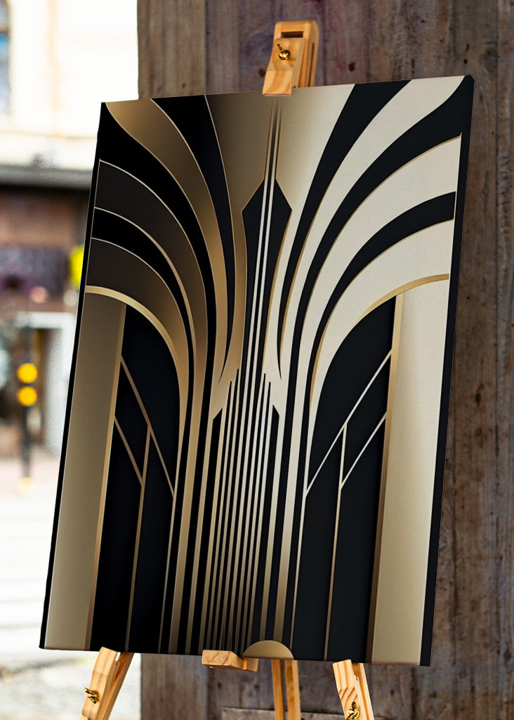 Midnight Elegance - Art Deco