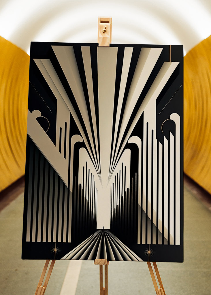 Symphony of Lines - Art Deco
