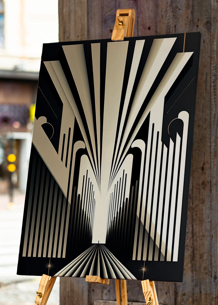 Symphony of Lines - Art Deco