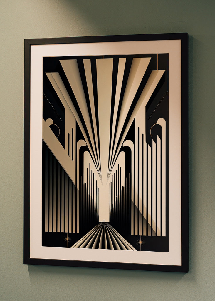 Symphony of Lines - Art Deco