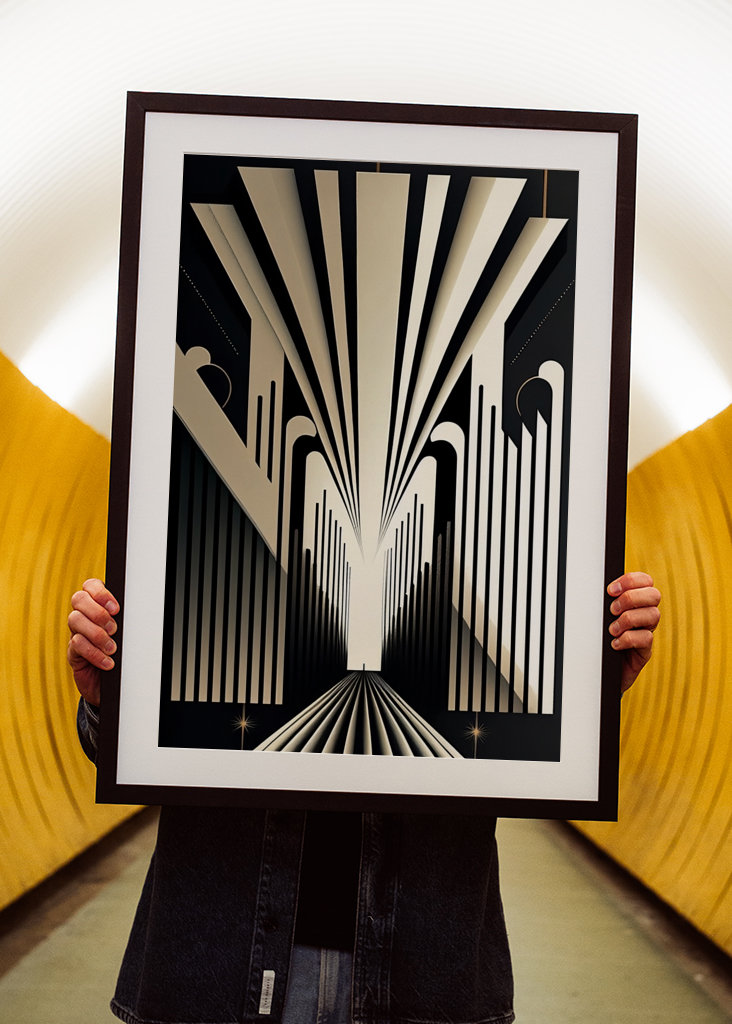 Symphony of Lines - Art Deco