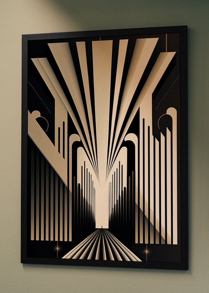 Symphony of Lines - Art Deco