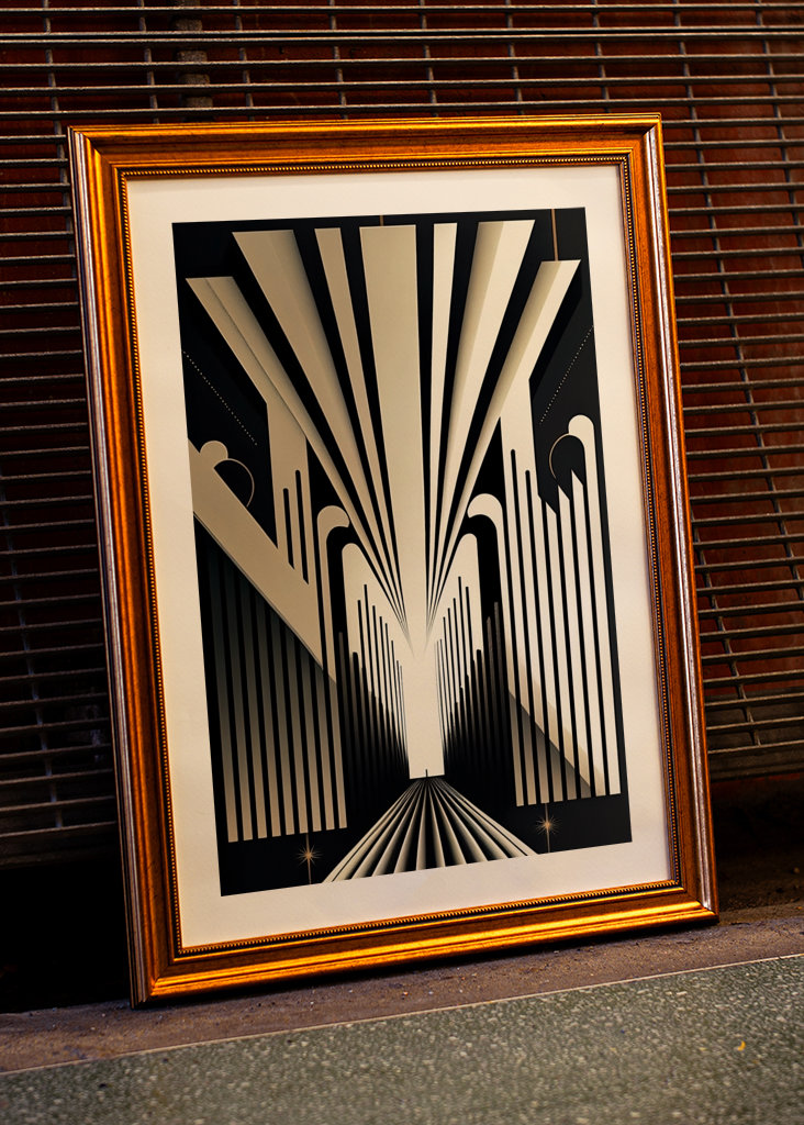 Symphony of Lines - Art Deco