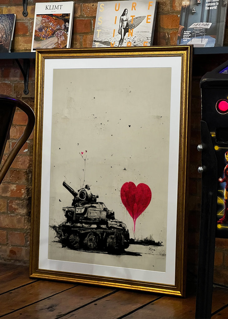 Liebespanzer x Banksy
