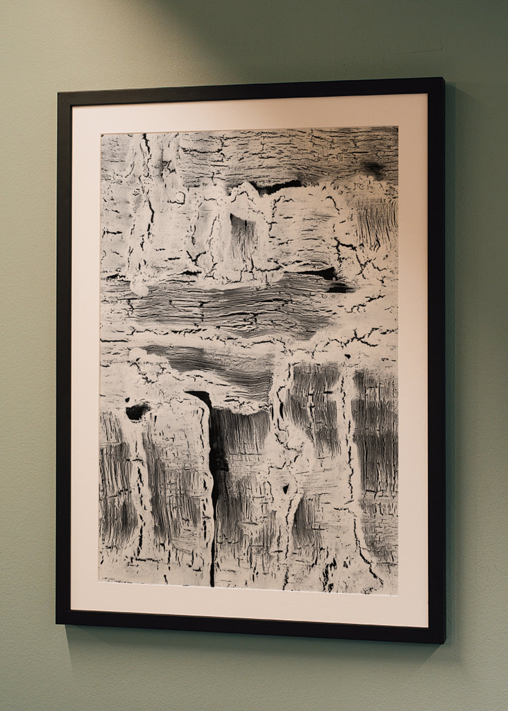 Abstract Artwork Greyscale #2 