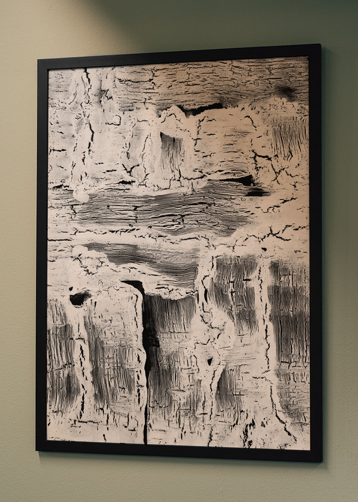 Abstract Artwork Greyscale #2 