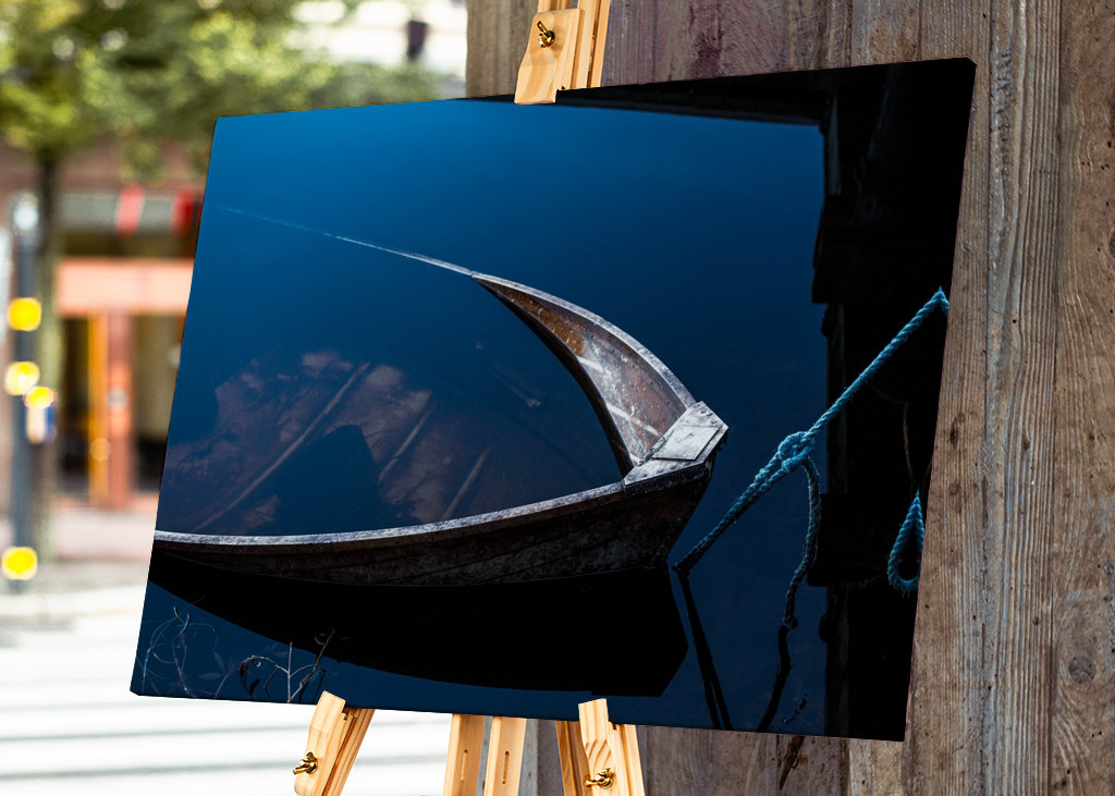 Barca a remi difficile da remare