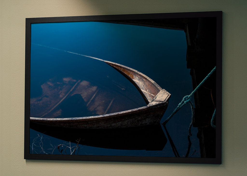 Barca a remi difficile da remare