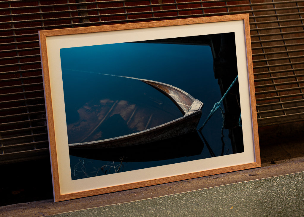 Barca a remi difficile da remare