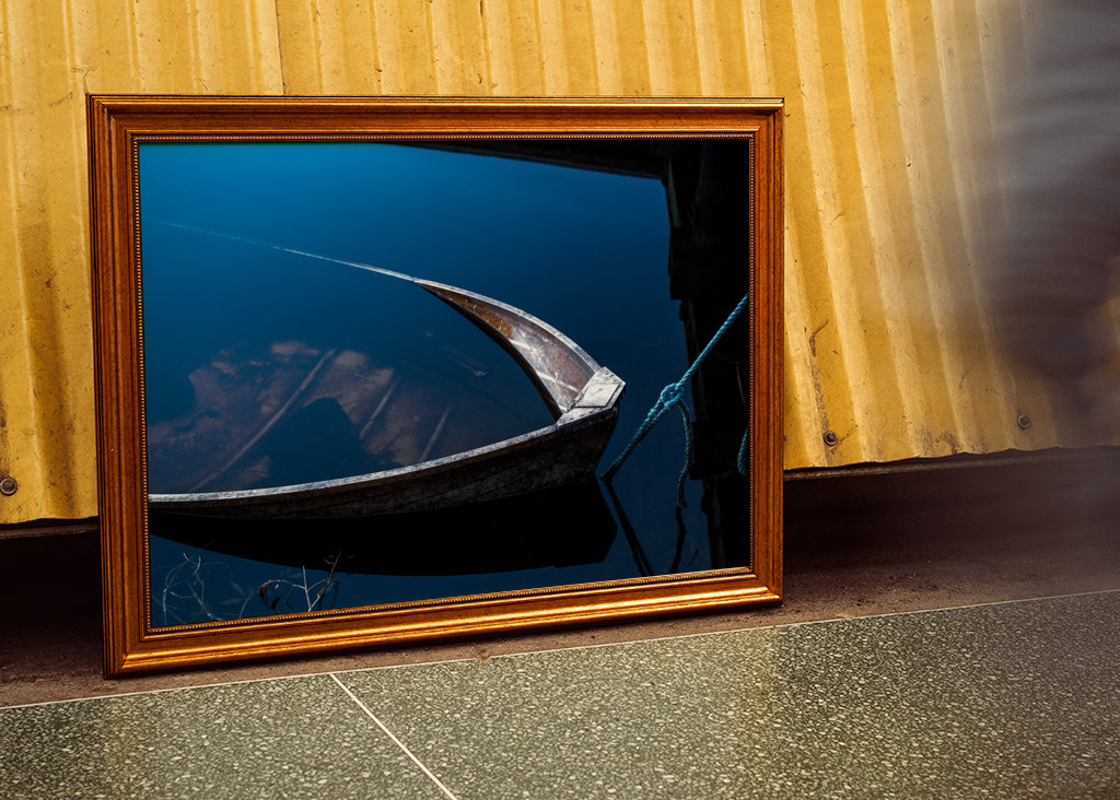 Barca a remi difficile da remare