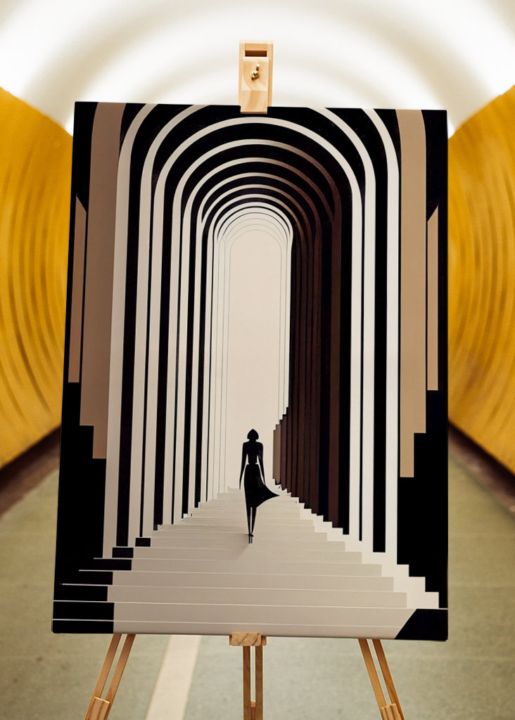 Silhouette Passage - Art Deco