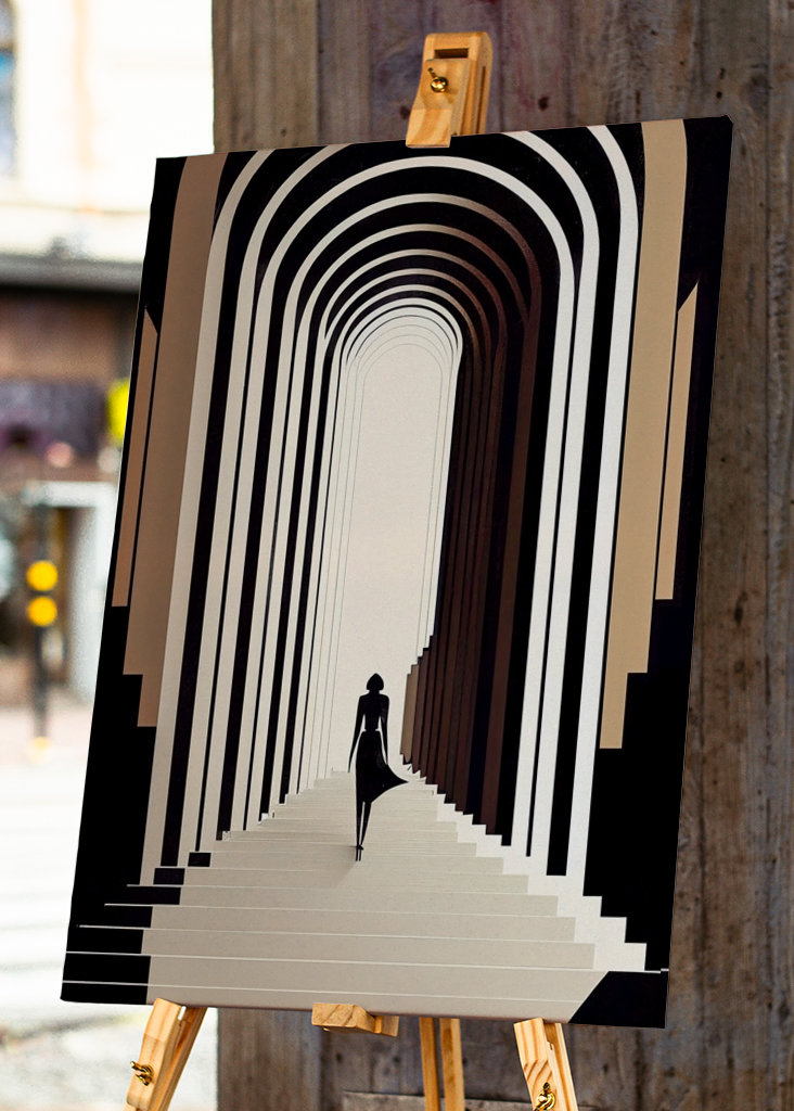 Silhouette Passage - Art Deco