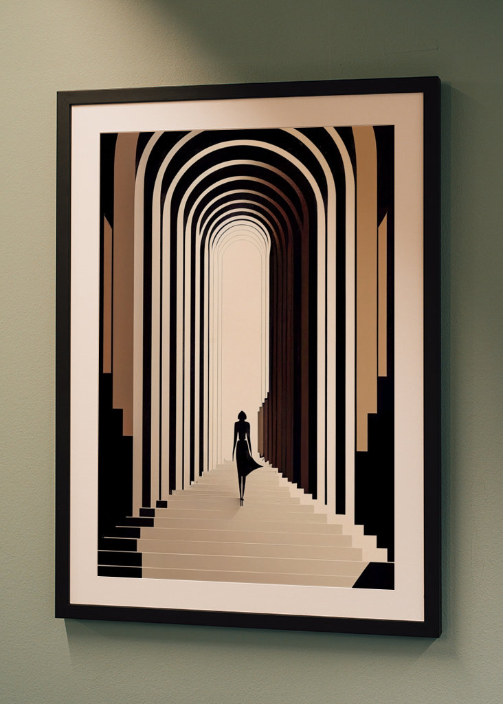 Silhouette Passage - Art Deco