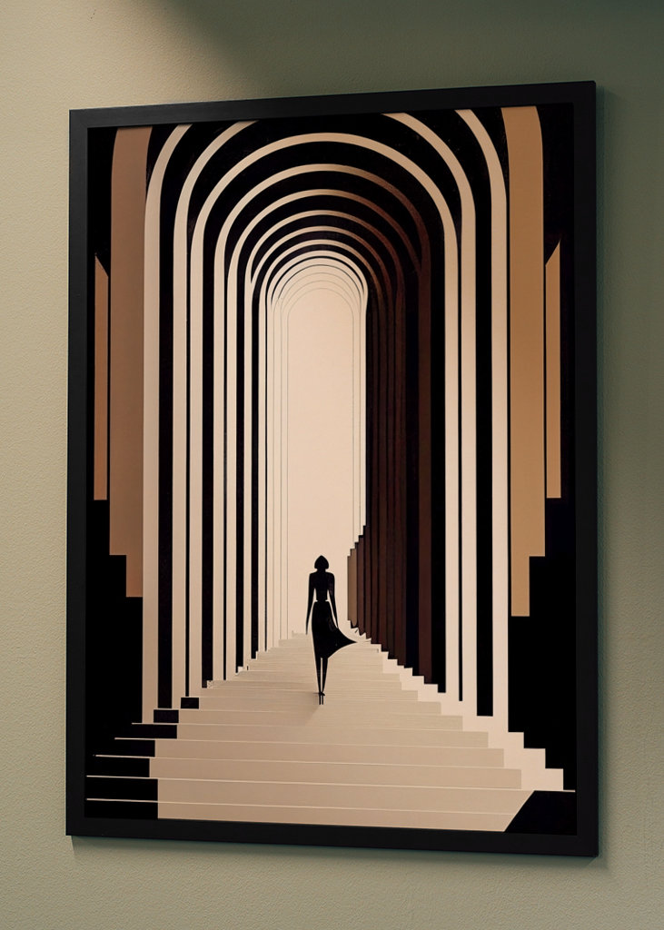 Silhouette Passage - Art Deco